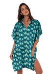 Sunsets Palm Beach Shore Thing Tunic Cover Up