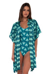 Sunsets Palm Beach Shore Thing Tunic Cover Up