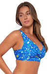 Sunsets Pineapple Grove Elsie Bikini Top Cup Sizes E to H
