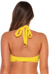 Sunsets Lemon Zest Sandbar Rib Vienna V-Wire Bikini Top Cup Sizes E to H