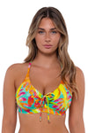 Sunsets Lush Luau Kauai Keyhole Bikini Top Cup Sizes E to H