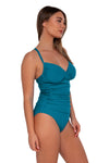 Sunsets Avalon Teal Serena Tankini Top Cup Sizes E to H