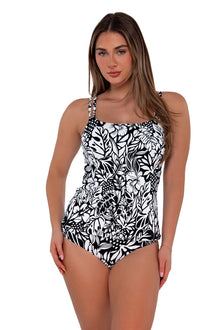  Sunsets Caribbean Seagrass Texture Taylor Tankini Top Cup Sizes E to H