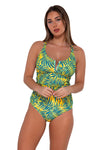 Sunsets Cabana Zuri V-Wire Tankini Top Cup Sizes E to H
