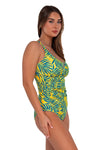 Sunsets Cabana Zuri V-Wire Tankini Top Cup Sizes E to H