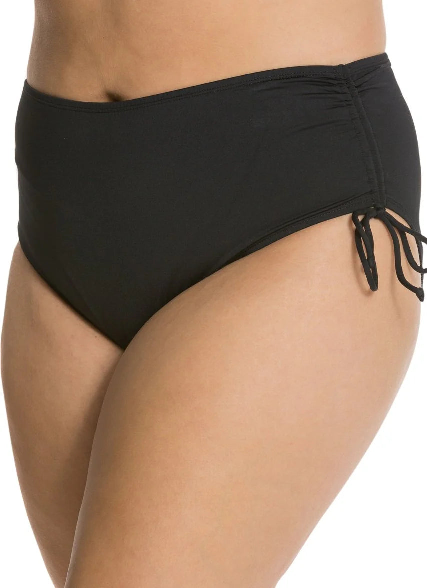 Beach House Plus Size Hayden Side Tie Bikini Bottoms Black