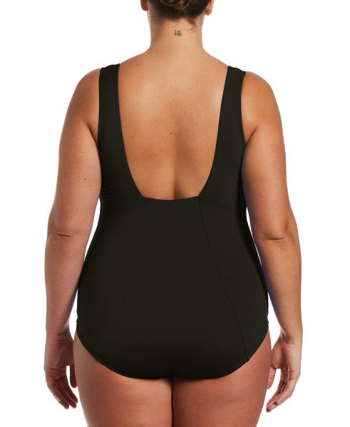 Nike plus size swim best sale