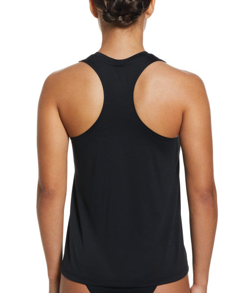 Nike Swim Women's Essential Tank Top Cover Up Black