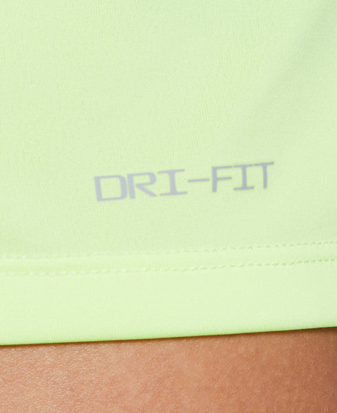 Nike Swim Women's Essential Short-Sleeve Loose Fit Hydroguard Volt Glow