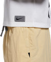 Nike Swim Men's Big Swoosh Short Sleeve Cover-Up Crop Top White