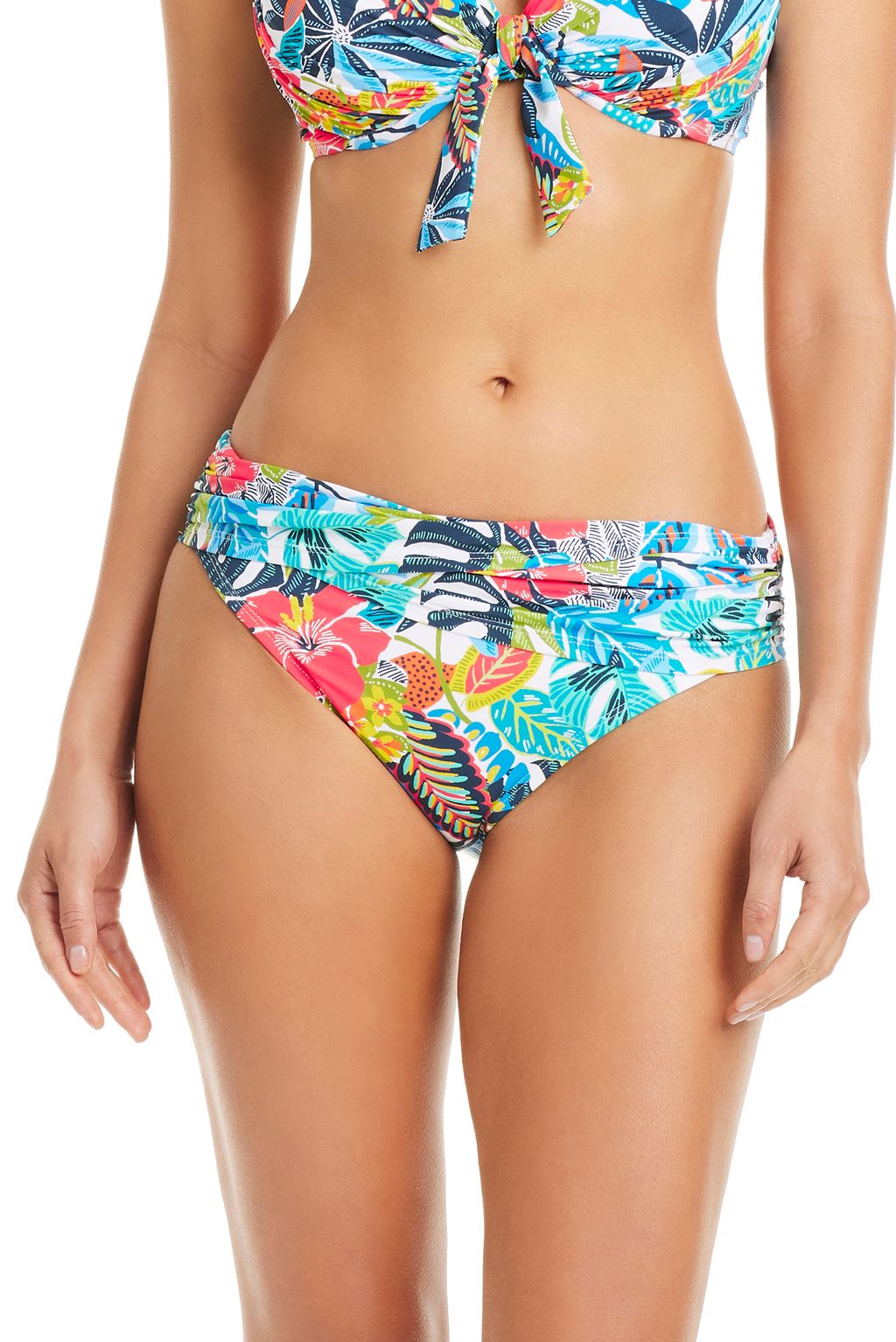 Bleu Rod Beattie The Living Is Easy Sarong Hipster Bikini Bottom