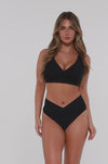 Sunsets Black Elsie Bikini Top Cup Sizes E to H