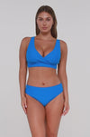 Sunsets Electric Blue Elsie Bikini Top Cup Sizes C to DD