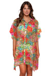 Sunsets Lotus Shore Thing Tunic Cover Up
