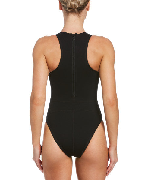 ワンピース水着 Nike Swim Water Polo One-Piece Women's Swimsuit Black Nike Swim Women's Water Polo One Piece Black – eSunWear.com