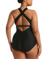 Nike Swim Women's Plus Size Essential Crossback One Piece Black