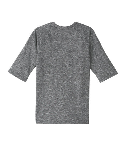 Nike Swim Boys' Half-Sleeve Hydroguard Swim Shirt Black