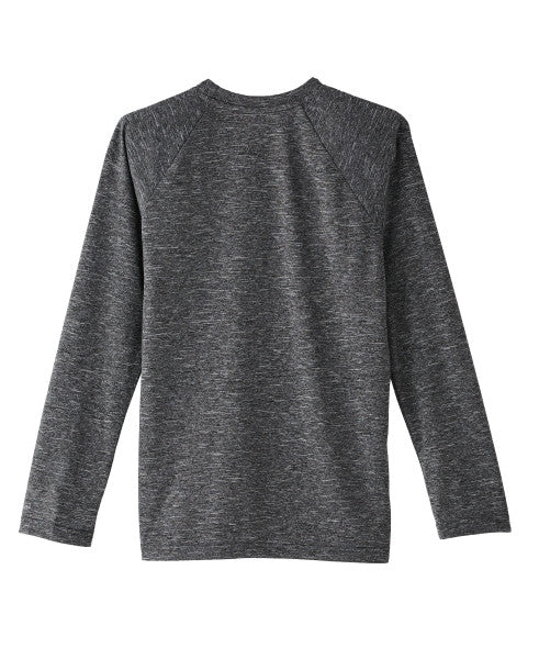 Nike Swim Boys' Long-Sleeve Hydroguard Swim Shirt Black