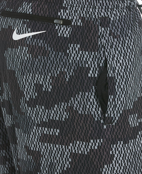 Nike Swim Men's Mantra Camo 7" Volley Trunks Black