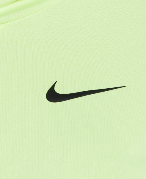 Nike Swim Women's Essential Long-Sleeve Hooded Hydroguard Volt Glow
