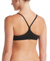 Nike Swim Women's Solid Essential Racerback Bikini Top Black