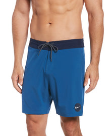  Nike Swim Men's Essential Vital 7" Swim Trunks Dk Marina Blue