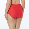 Coco Reef Plus Size Classic Solids Lava Coral High Waist Bikini Bottom - eSunWear.com