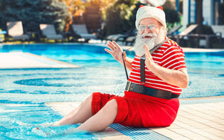  Create a poolside Christmas wonderland!