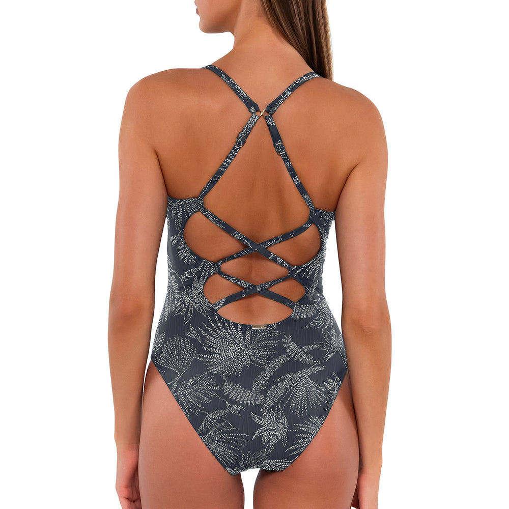 
                      
                        Sunsets Fanfare Seagrass Texture Veronica One Piece
                      
                    