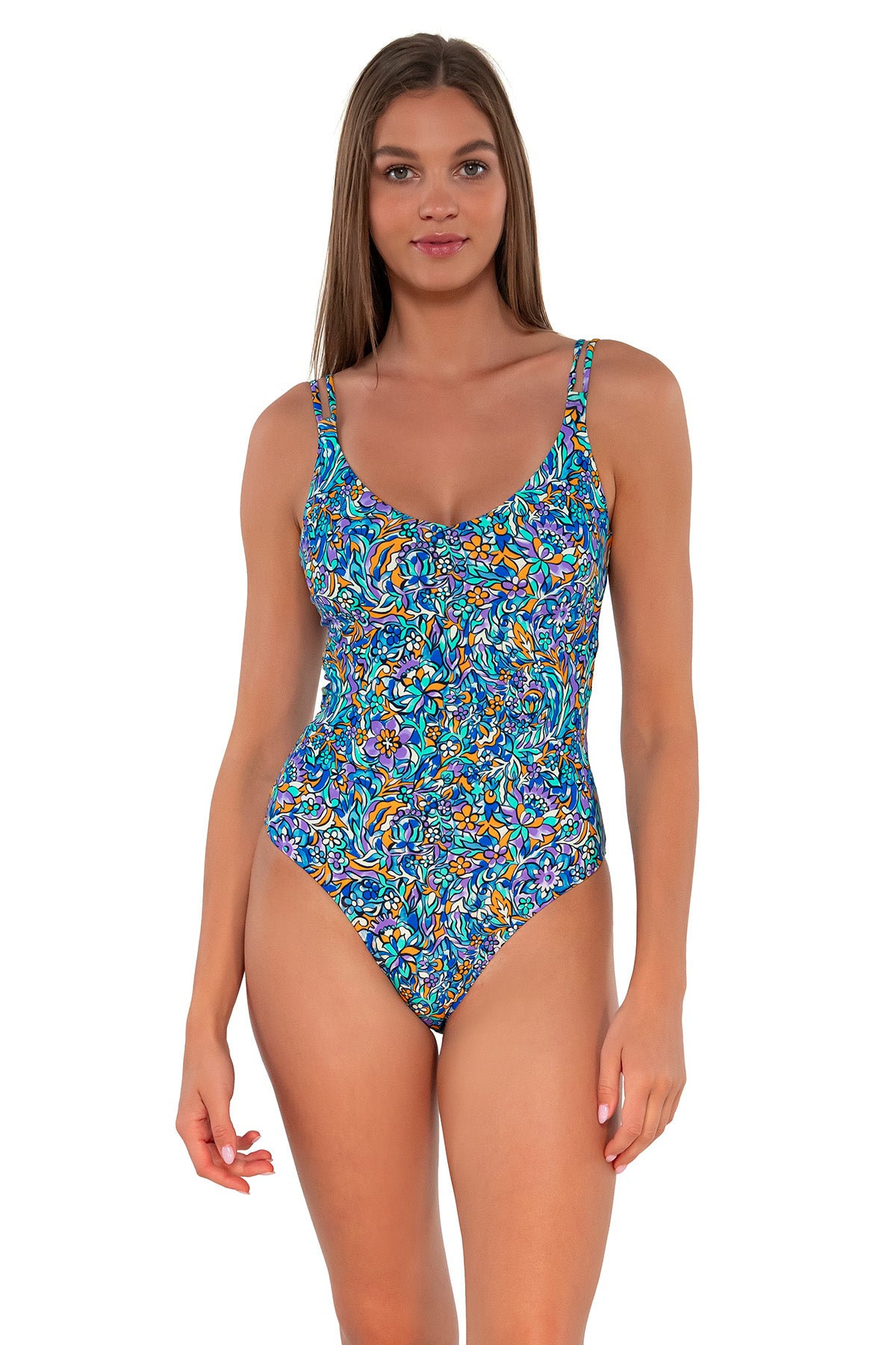 Sunsets Pansy Fields Veronica One Piece