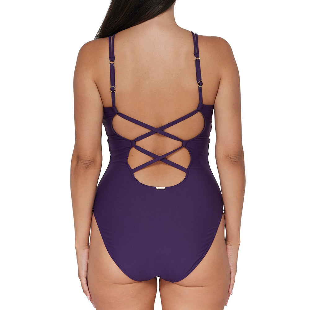 
                      
                        Sunsets Paradise Plum Veronica One Piece
                      
                    