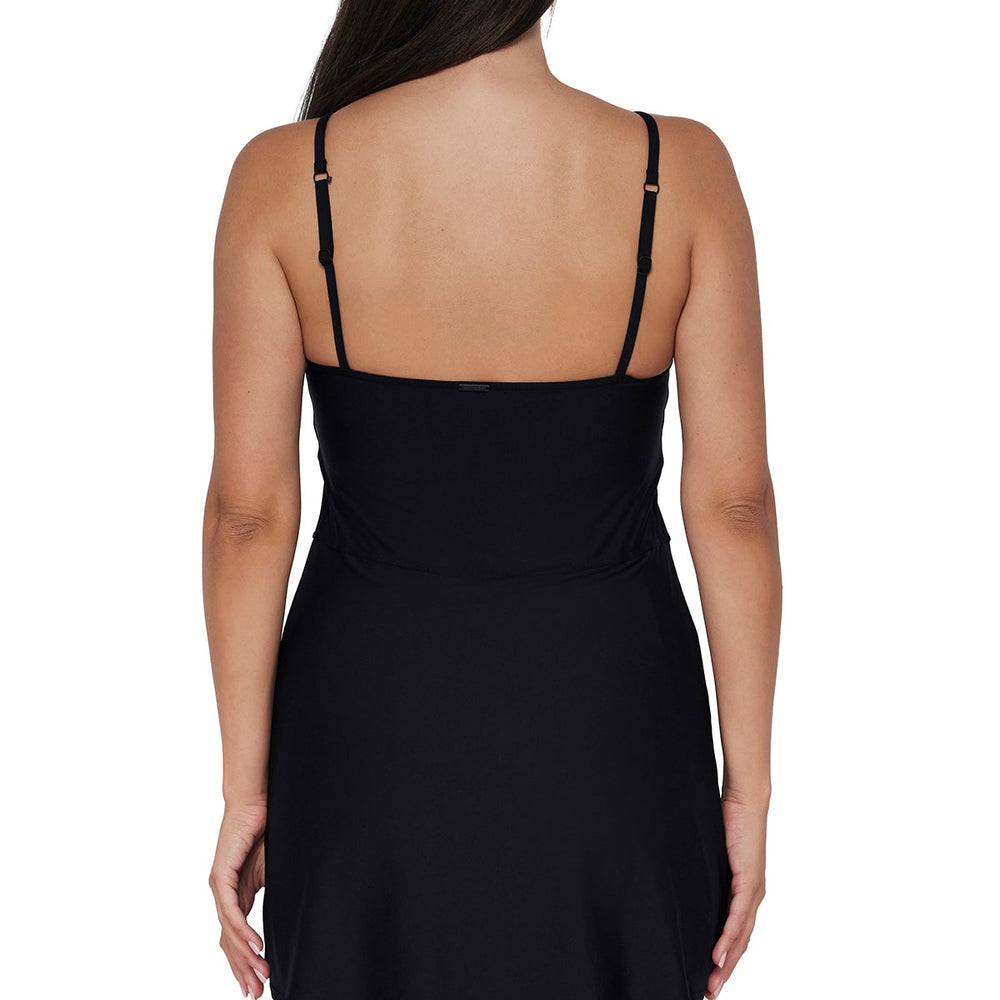 
                      
                        Sunsets Black Naomi Swim Dress One Piece
                      
                    