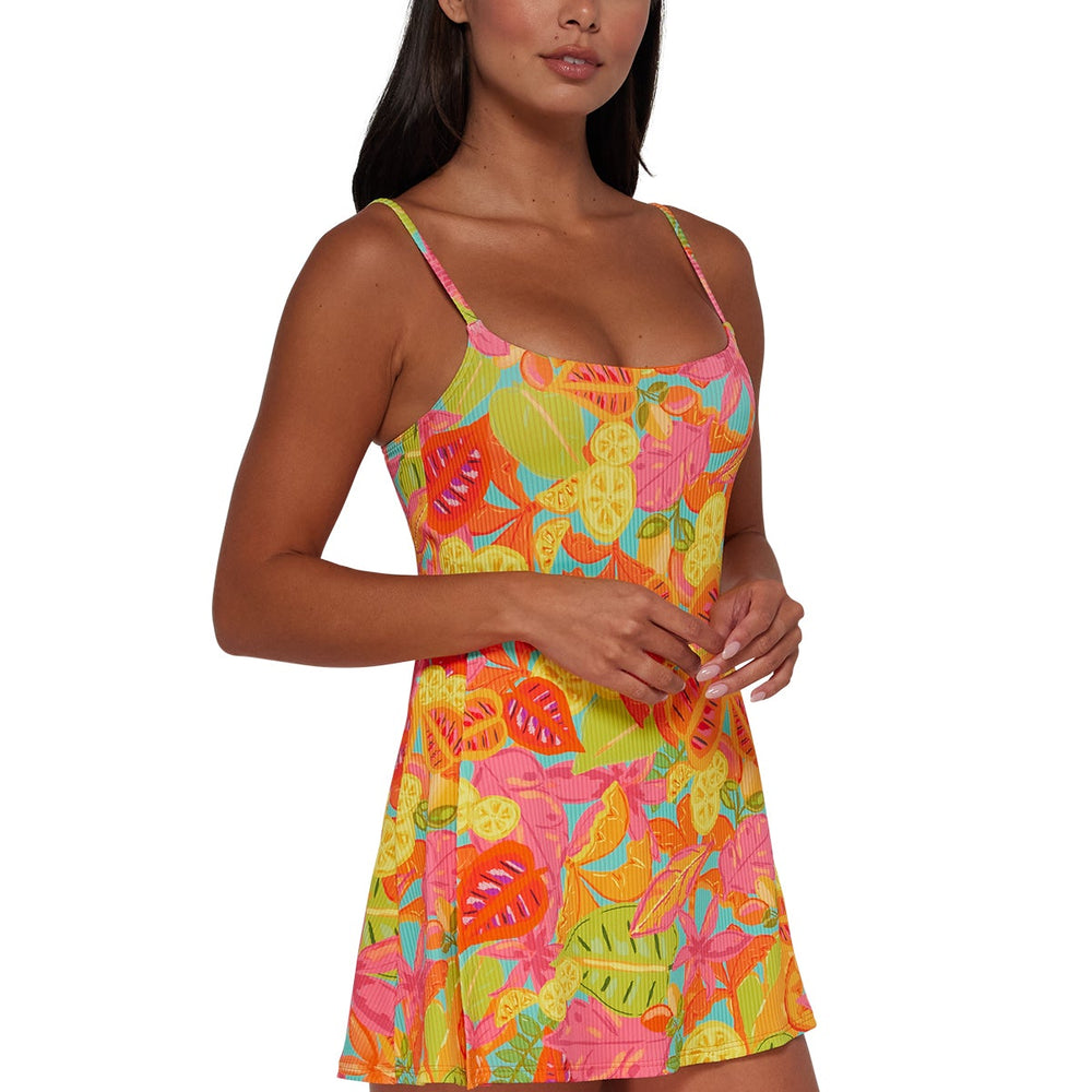 
                      
                        Sunsets Citrus Grove Sandbar Rib Naomi Swim Dress
                      
                    