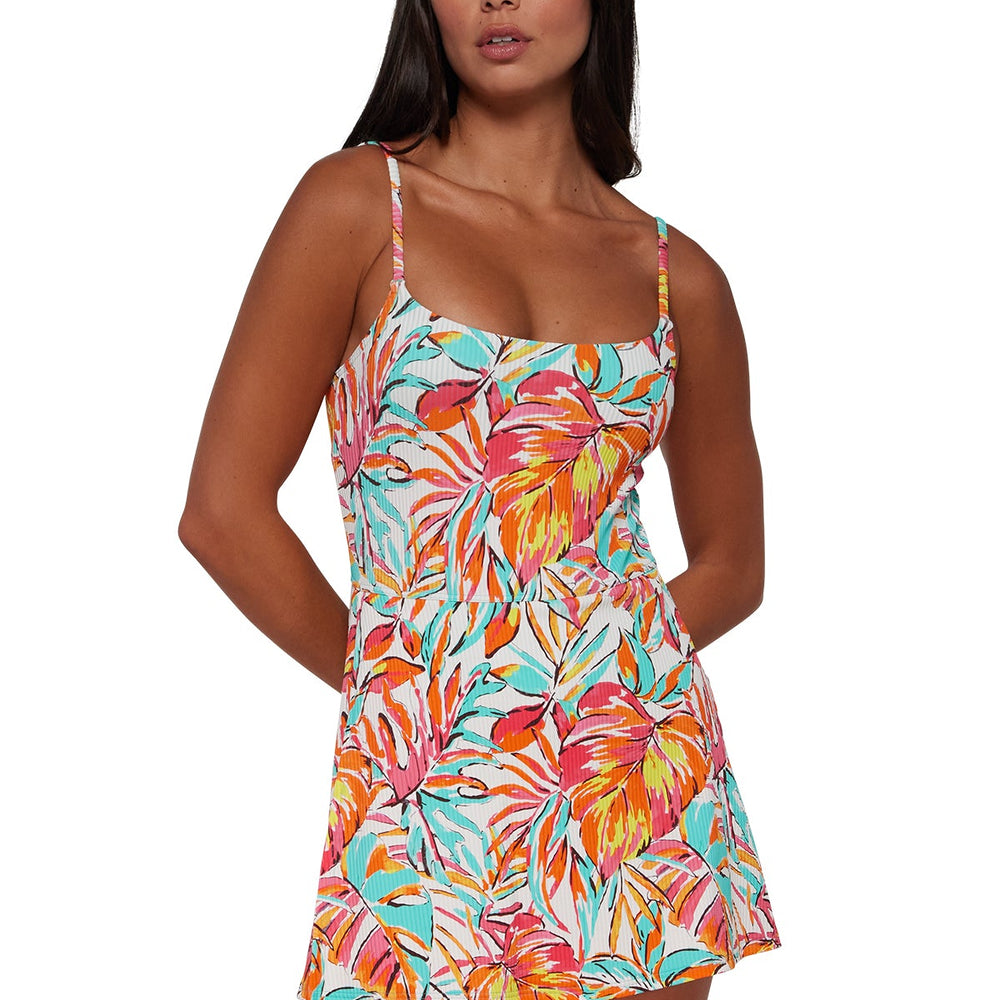 Sunsets Palms Serenade Sandbar Rib Naomi Swim Dress