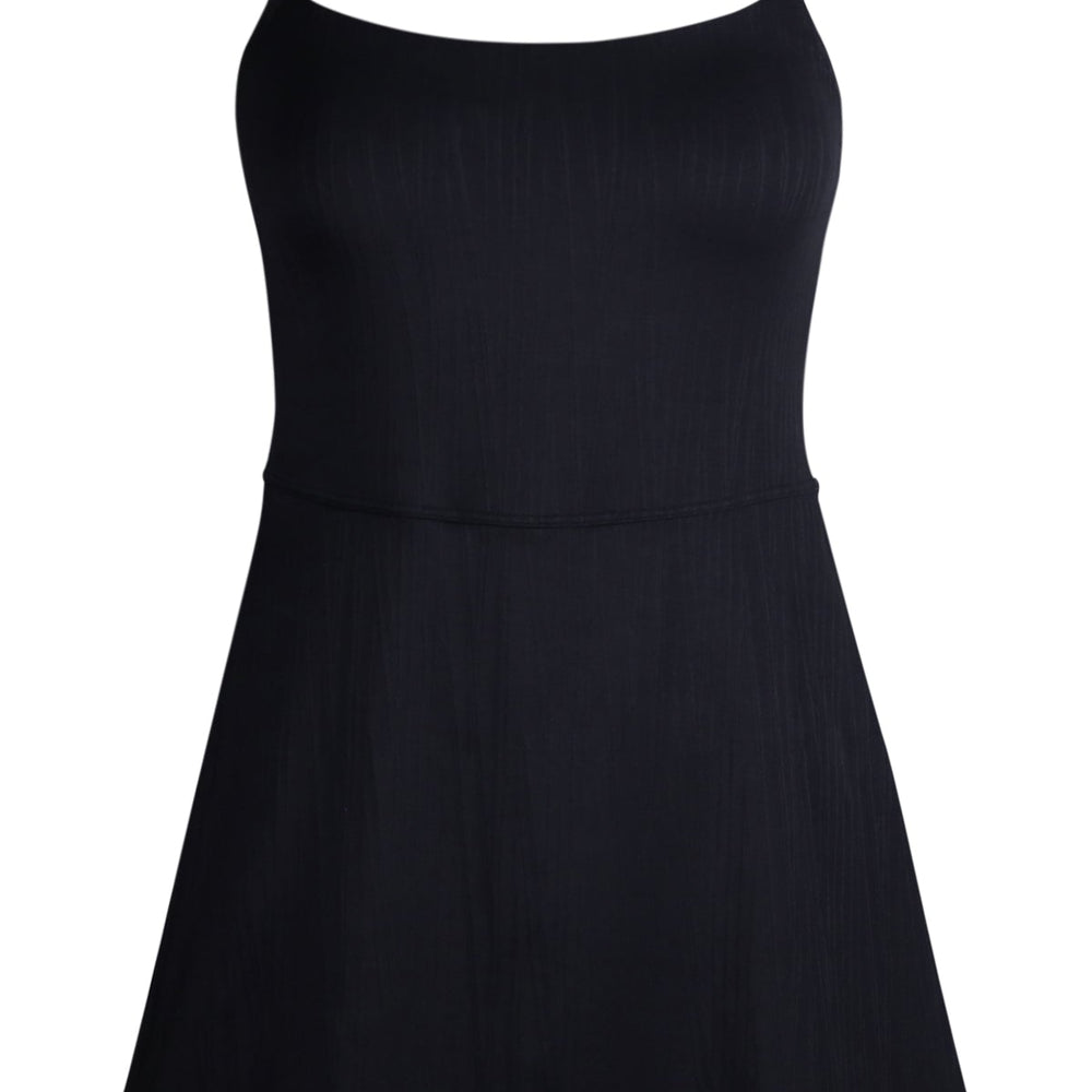 
                      
                        Sunsets Black Seagrass Texture Naomi Swim Dress
                      
                    