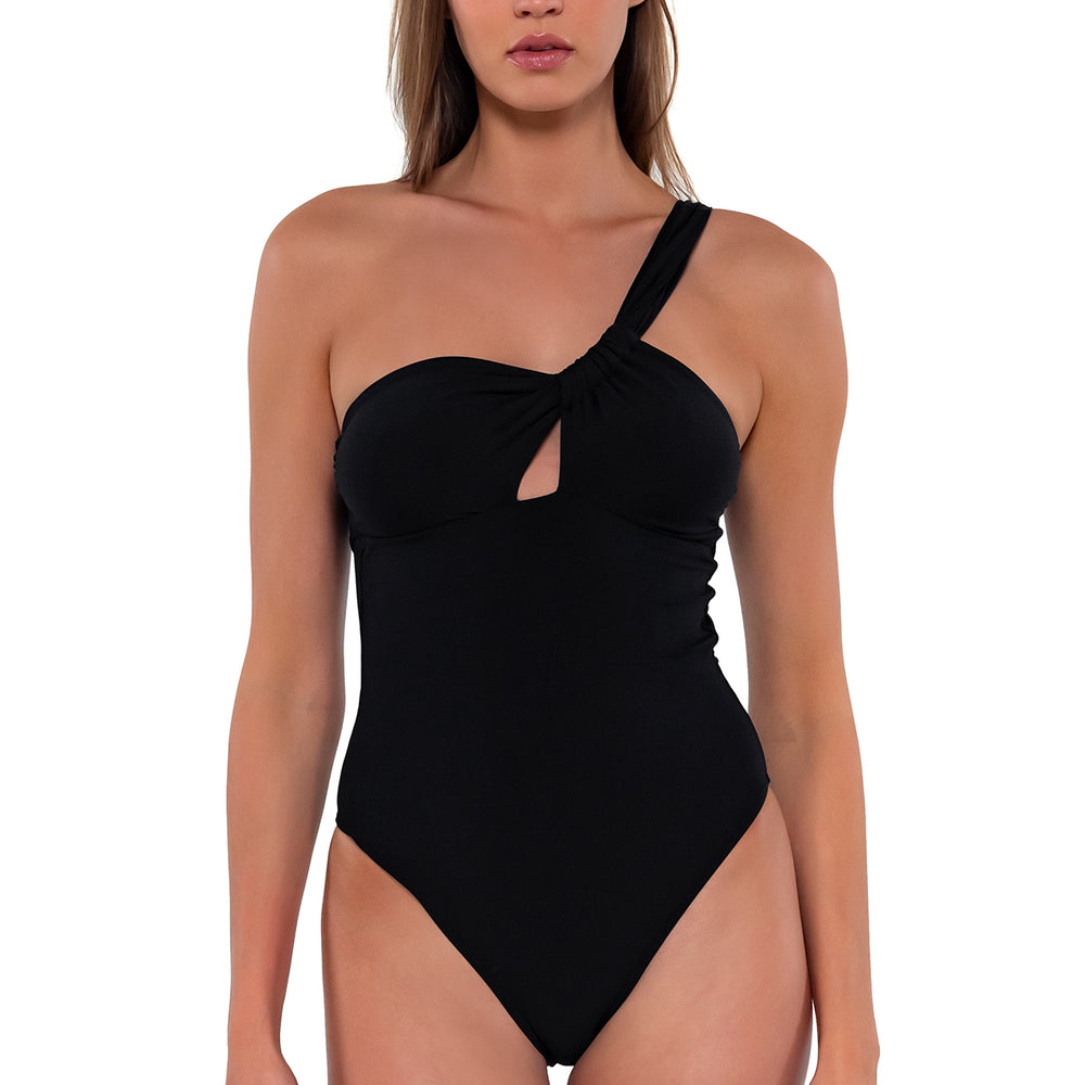 Sunsets Black Ginger One Piece