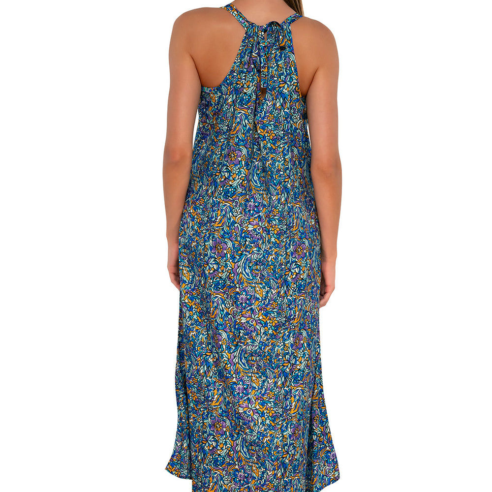 Sunsets Pansy Fields Destination Dress Cover Up