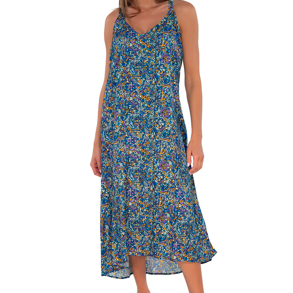 
                      
                        Sunsets Pansy Fields Destination Dress Cover Up
                      
                    