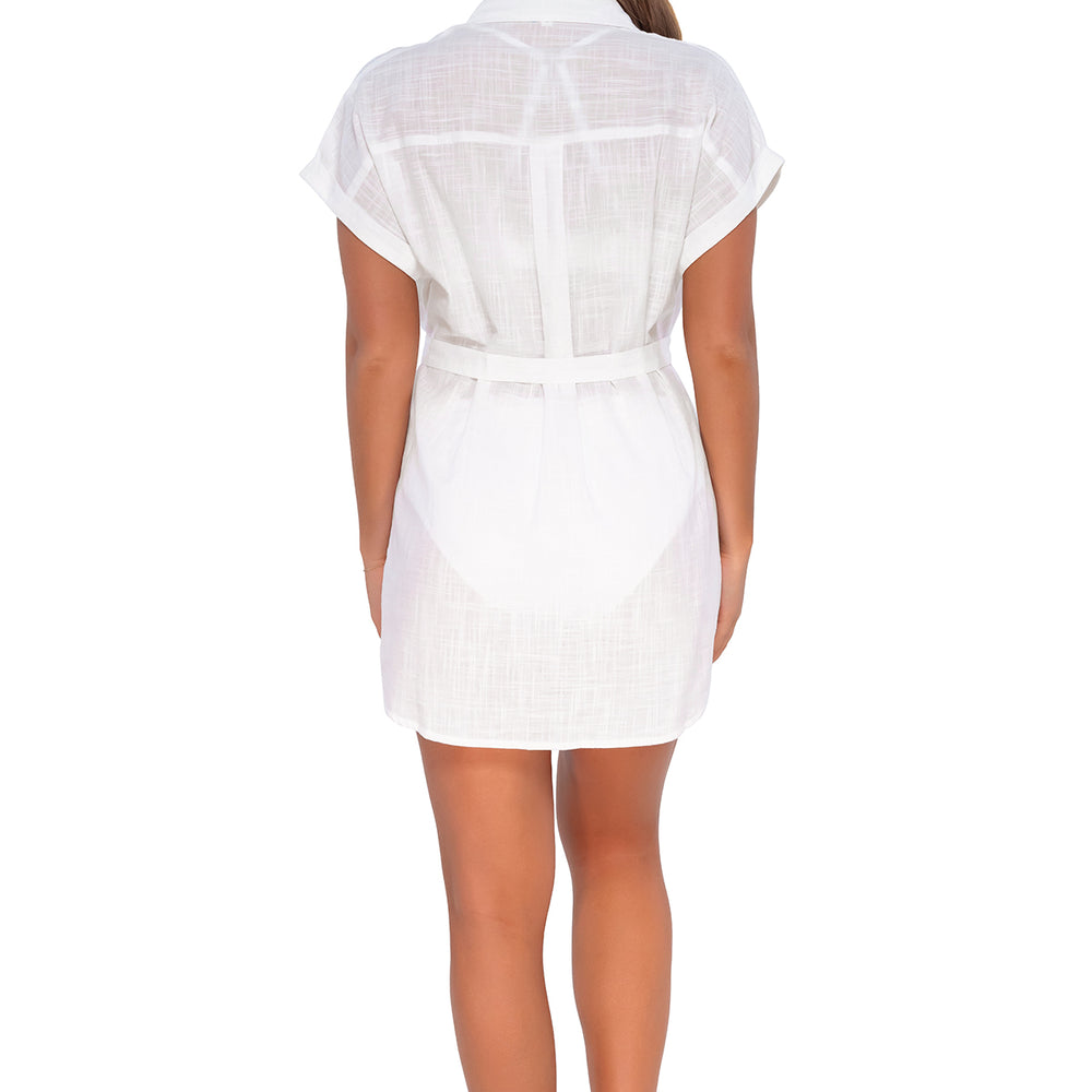 
                      
                        Sunsets White Lily Lucia Dress Cover Up
                      
                    