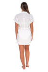 Sunsets White Lily Lucia Dress Cover Up