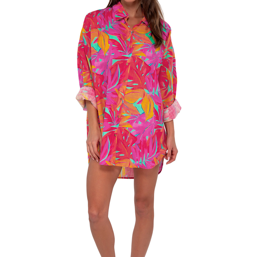 
                      
                        Sunsets Oasis Delilah Shirt Cover Up
                      
                    