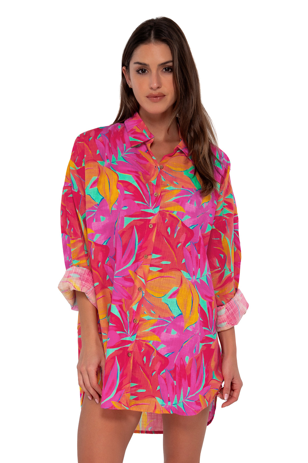 Sunsets Oasis Delilah Shirt Cover Up