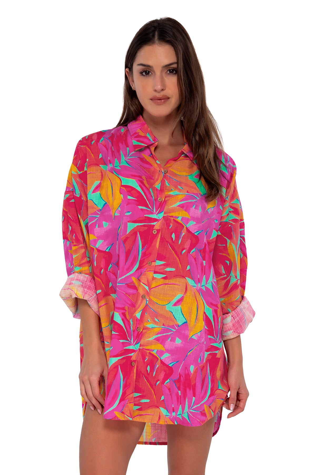 Sunsets Oasis Delilah Shirt Cover Up