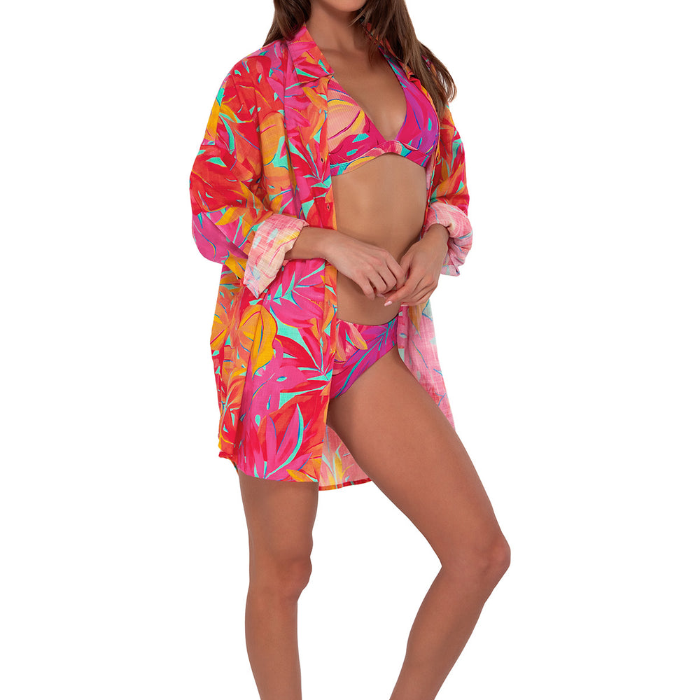 
                      
                        Sunsets Oasis Delilah Shirt Cover Up
                      
                    