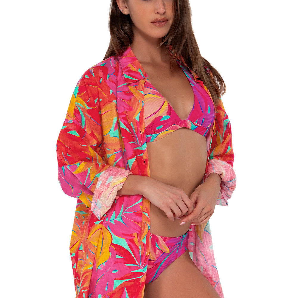 
                      
                        Sunsets Oasis Delilah Shirt Cover Up
                      
                    