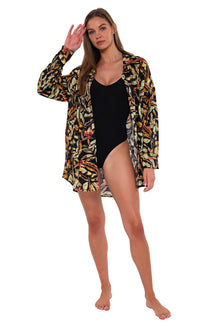  Sunsets Retro Retreat Delilah Shirt Cover Up