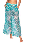 Sunsets Moon Tide Breezy Beach Pant Cover Up