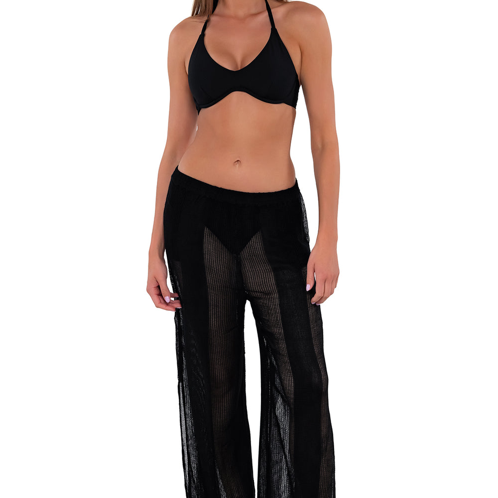 
                      
                        Sunsets Black Breezy Beach Pant Cover Up
                      
                    