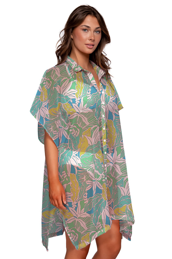 Sunsets Kailua Bay Shore Thing Tunic Cover Up