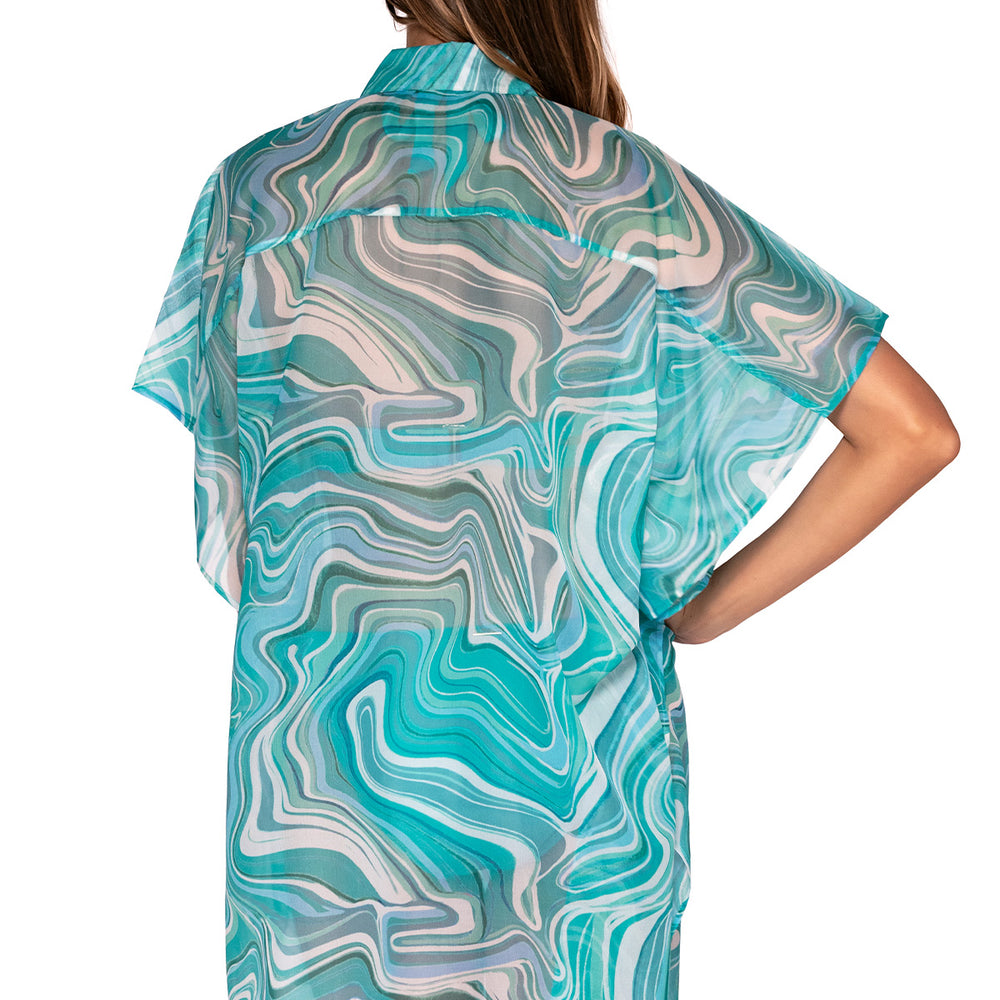 Sunsets Moon Tide Shore Thing Tunic Cover Up